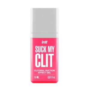 Stimulační gel na klitoris INTT SUCK MY CLIT wild strawberry 15ml